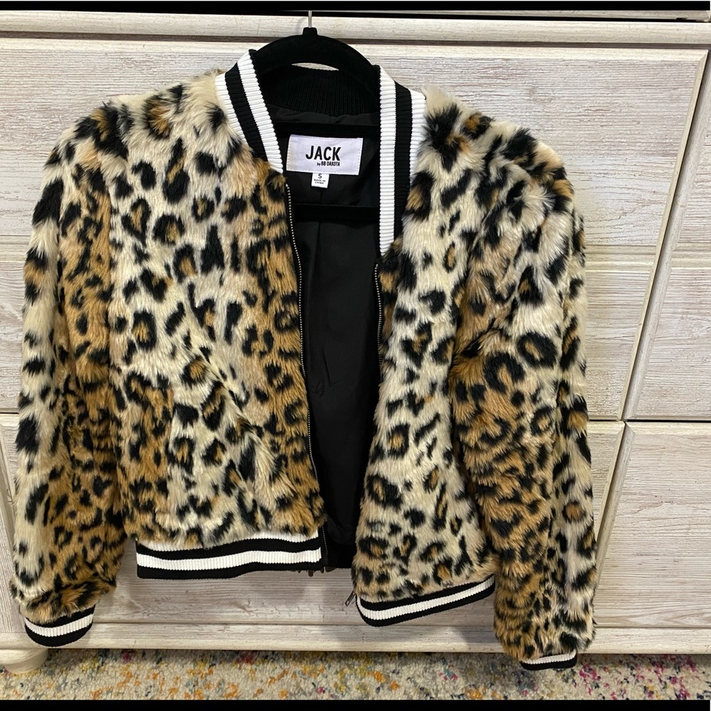 Jack by BB Dakota Cheetah Jacket